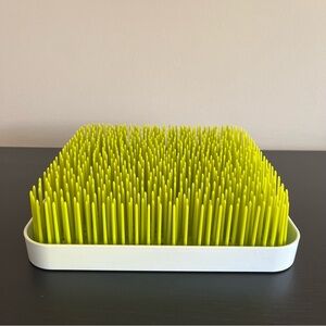 Boon Grass Baby Bottle Drying Rack Green Organizer 9.5 X 9.5 in